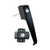 Heavy Duty Locking Handle, Right Handed, 90 Ccw Rotation, 185mm Length. Black Powder-Coating Finish. Mounting Holes At 44mm Centers Are Totally Hidden When Handle Is Locked. Keyed Fs 887. AE9-01072 BLK FS887 | Austin Hardware
