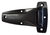 Hinge Flush With Stainless Steel Pin, Black, Right Hand AH 4K BLK RH |Austin Hardware