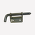 AH 719-C-R-HB Heavy-Duty Spring Latch, with Hold Back, 4-1/8 in. overall Length, RH, SS Austin Hardware & Supply