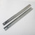 Telescopic Door Prop without flanges.  Constructed from 16 gauge steel.  Safety pin holes provided in latched position to prevent accidental unlatching.  Length extended 32-3/4. Length closed 18.