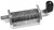 Slam Latch, Zinc-Plated Steel, 4.87 in. L x 2 in. W