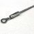 Cable, clear, vinyl coated 13 in. C-C, eyes