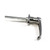 Non-Locking 4"  Shank Chrome L Handle 360 Degree.