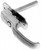 A.L. Hansen Locking Zinc Handle, 1/2x6" Shaft Ka Ch545 ALH 111C ZN 545 6 |Austin Hardware