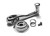 Handle Kit with Vinyl Knob and Chrome Handle for Window Regulator