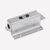 A.L. Hansen End Bolt, Offset 9/16 In., No Finger Hook, 3-3/4 In. L X 2-1/8 In. W, Accepts 1/4 In. Dia. Rod, Zinc Finish ALH 90 ZN O W/O |Austin Hardware