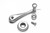 Handle Kit with Chrome Knob; Includes Handle, Rosette (Chrome), Screw (Chrome), and Spring