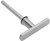 A.L. Hansen T-Handle, Removable, Stainless Steel, 3 1/2 In. X 3/4 In. Grip, 3 5/16 In. Long 5/16 In. Square Shaft ALH 78 SS |Austin Hardware