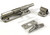Spring loaded barrel bolt, stainless steel,  3 9/16 in.