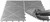Dri-dek edge, black, 12 in. x 2 in. x 9/16 in. DD 12X2 BLACK EDGE |Austin Hardware