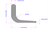 L Shape Extrusion-Rev A DAC CB 3007-REV A |Austin Hardware