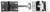 Door Holdback with Keeper, 6 in. L Hook, SS