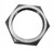 Hex Nut Only for Lock Cylinder, Zinc Plated