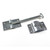 Door Holdback with Keeper, 6 in. L Hook, ZN