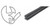 One Piece Weatherstrip, Epdm Rubber, Glass Planel Thickness .1875 To .250 In., Body Panel Thickness .075 To .140 In., 50 Ft. Roll DAC CB 2072 |Austin Hardware