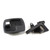 Eberhard Paddle Handle Latch, Multi-Point Slam Latch; Non-Locking Inside Paddle Latch For Driver's Side Of Vehicle, All Black EMC 21000-PKNL-30 |Austin Hardware
