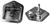 Eberhard Flush Folding "T" Handle In Recessed Pan, Key-Locking, 4-7/8 In. L X 4-3/4 In. W, (4) .20 In. Dia. Mtg. Holes; For Use In Combination With Any Latching Mechanism Having A 5/16 In. Square Hole To Accept The Handle Shank, Ss, Keyed 545 EMC 2-4874 SS 545 |Austin Hardware