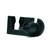 Eberhard Rod Attching Clip, Black Plastic, Left Hand, Fits 5/32 in. Diameter Round Rod EMC 16377-2 LH |Austin Hardware