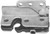 Rotary latch, left hand, zinc plated