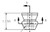 Door Holder, Male Only, Black Polypropylene, Goes With EMC 776 BLK