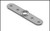 Guide Plate for 5/8 in. Dia. Rod, 4 Holes, SS