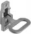 Handle, folding, 4 in. Projection when open, 1 in. Projection whe closed, (2) 21/64 in. Mtg. Holes on 3-7/8 in. Centers, zn FHG-4 ZN |Austin Hardware