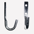 Genesis Medium Duty Zinc Plated Steel Hook With Mounting Holes MBH-166AH-1084 ZN |Austin Hardware
