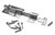 Barrel Bolt, Extra Heavy Duty with Strike, Zinc Plated, Length 5 in.