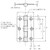 NA 838-3 ZN 3x2in. Zinc Butt Hinge With Holes Austin Hardware & Supply