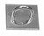 Staple Only, 1-1/2 in. x 1-1/2 in., with .230 in. Dia. Holes, SS