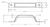 6-1/2 IN DOOR HANDLE ZINC PLATED