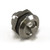 Lock Cylinder, 304 SS, 8 mm Triangle Insert, Max Material Thickness 45/64 in