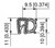 R426001 Push-On Trim Seal, Black Epdb Rubber, Clamping Range 1.3 - 2.5mm Austin Hardware & Supply