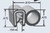 Trim-Lok Co-Extruded Trim Seal, For.150 Edge Thickness, .475 Bulb, Bulb Location "A" 250 Feet Per Box. TL DD6138 |Austin Hardware
