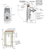 Lift and Turn Flush Compression Latch, Black, Locking