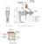 Small Lift and Turn Compression Latch - 1