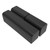 Southco Removable lift-off hinge, zinc alloy, black powder coat, 10-32 thread/hole type, concealed mount, offset knuckle style