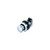 S M1-2A-13-1 Pop-out knob latch, plastic, chrome plated, fixed grip, threaded body and nut installation, .05-.75 in. panel thickness, low profile Southco Austin Hardware & Supply