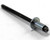 Blind Rivet, Open End, Steel Body, Steel Mandrel, Grip Range .063-.125, Diameter 1/8, Dome Head SD42BS |Austin Hardware