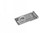 Safety Hasp, with Staple, Riveted Pin,  Length Closed 2-1/2 in., Pad Length 1-1/8 in., Joint Width 1 in., Hasp Gauge .067 in. Dia., Staple Size 1-1/8 in. x 1 in., Projection 19/32 in., ZN. Ideal for Lockers, etc