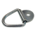 A.L. Hansen Surface Mount D-Ring And Clip Only (no Cup), Zinc Plated TD-15R ZN |Austin Hardware