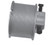 Extended cable drum, left hand, red, 4 in.