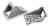 Aluminum Wheel Chock, 8-1/8 in. H x 8-1/2 in. W x 15 in. L, high tensile strength aluminum TB21 |Austin Hardware