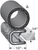 Trim-Lok Trim Seal With 3/8 In. Dia. Bulb, Black Leather, For 1/4 In. Edge Thickness, Aluminum Clips, Bulb Location "A", Sold by the foot. TL 3150 B2 X 1/4-A |Austin Hardware