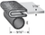 Trim-Lok Trim Seal With 3/8 In. Dia. Bulb, Black Pebble, For 1/16 In. Edge Thickness, Aluminum Clips, Bulb Location "E" TL 3100 B3 X 1/16-E |Austin Hardware