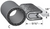 Trim Seal With 5/8 In. Dia. Bulb, Black Leather, For 1/8 In. Edge Thickness, Aluminum Clips, Bulb Location "C", Sold by the foot.