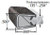 Trim-Lok Edge Trim, Fits Material Thicknesses From .135-.250 In., Black Pebble Texture, Steel Clip, Sold by the foot. TL 1610 SB3-343 |Austin Hardware