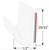 Trim-Lok Drip Rail, White, Vinyl (PVC), With 3m Acrylic Foam Tape, Sold by the foot. TL DR-W |Austin Hardware