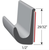 Trim-Lok Flexible Plastic Peel N' Stick Rain Gutter, Eliminates Time Installing Aluminum Rain Gutters, Easy To Install With 3m Acrylic Automotive Grade Foam Tape, Bonds Above Windows On Your Truck, Car, Rv Or Boat To Channel Off Water, Sold by the foot. TL DR-B |Austin Hardware