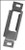Trimark TriMark - Strike plate only, designed as companion part for sliding bolt latches, stamped steel for deadbolt version TM 11705-15 |Austin Hardware